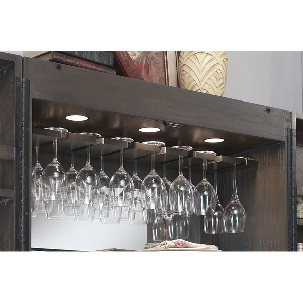 American Heritage Fairfield Wine Cabinet-Bars & Cabinets-American Heritage-Game Room Shop