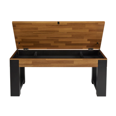 American Heritage Knoxville Multi-Functional Storage Bench-Storage Benches-American Heritage-Game Room Shop