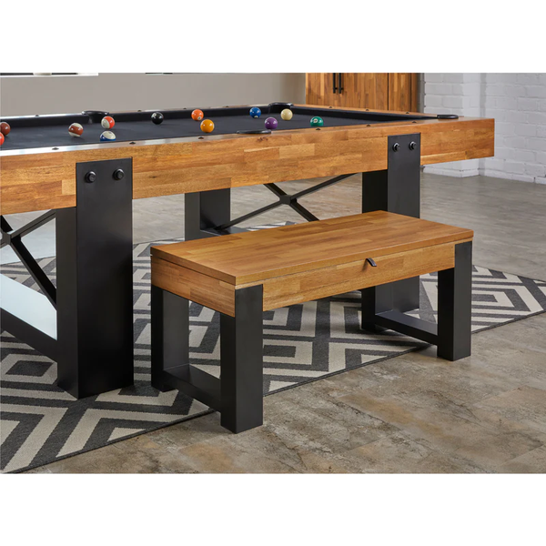 American Heritage Knoxville Multi-Functional Storage Bench-Storage Benches-American Heritage-Game Room Shop