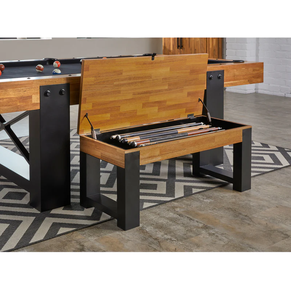 American Heritage Knoxville Multi-Functional Storage Bench-Storage Benches-American Heritage-Game Room Shop