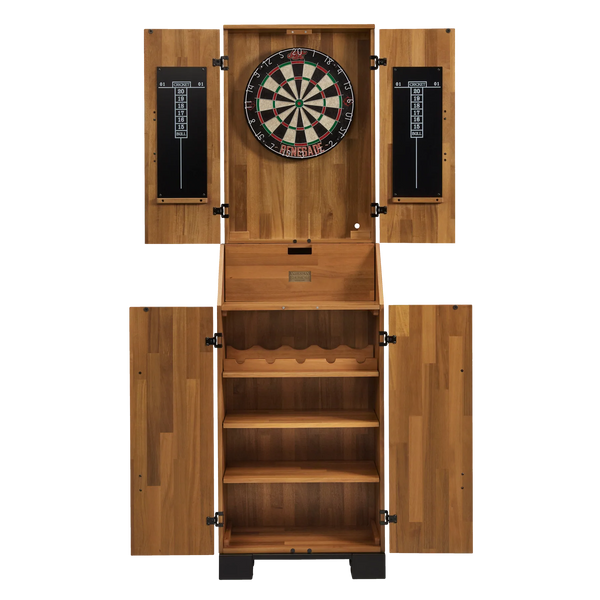American Heritage Knoxville Stand-up Dart Board Cabinet-Dartboard Cabinets-American Heritage-Game Room Shop