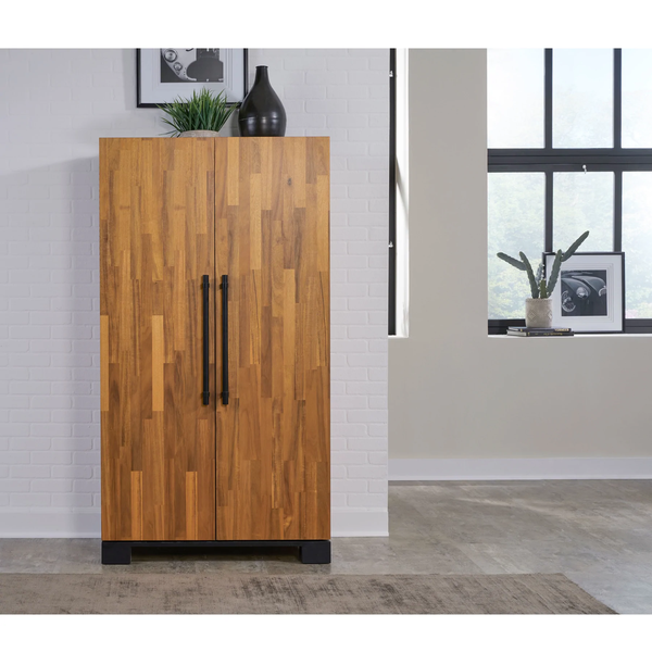 American Heritage Knoxville Wine & Spirit Cabinet-Bars & Cabinets-American Heritage-Game Room Shop