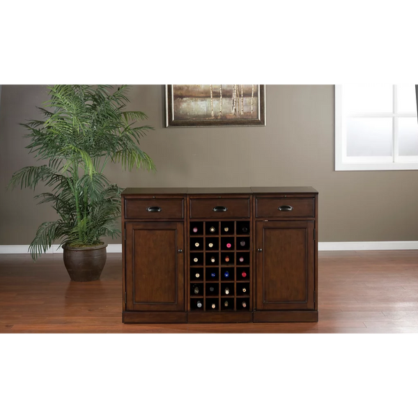 American Heritage Natalia Wine Bar-Bars & Cabinets-American Heritage-Game Room Shop