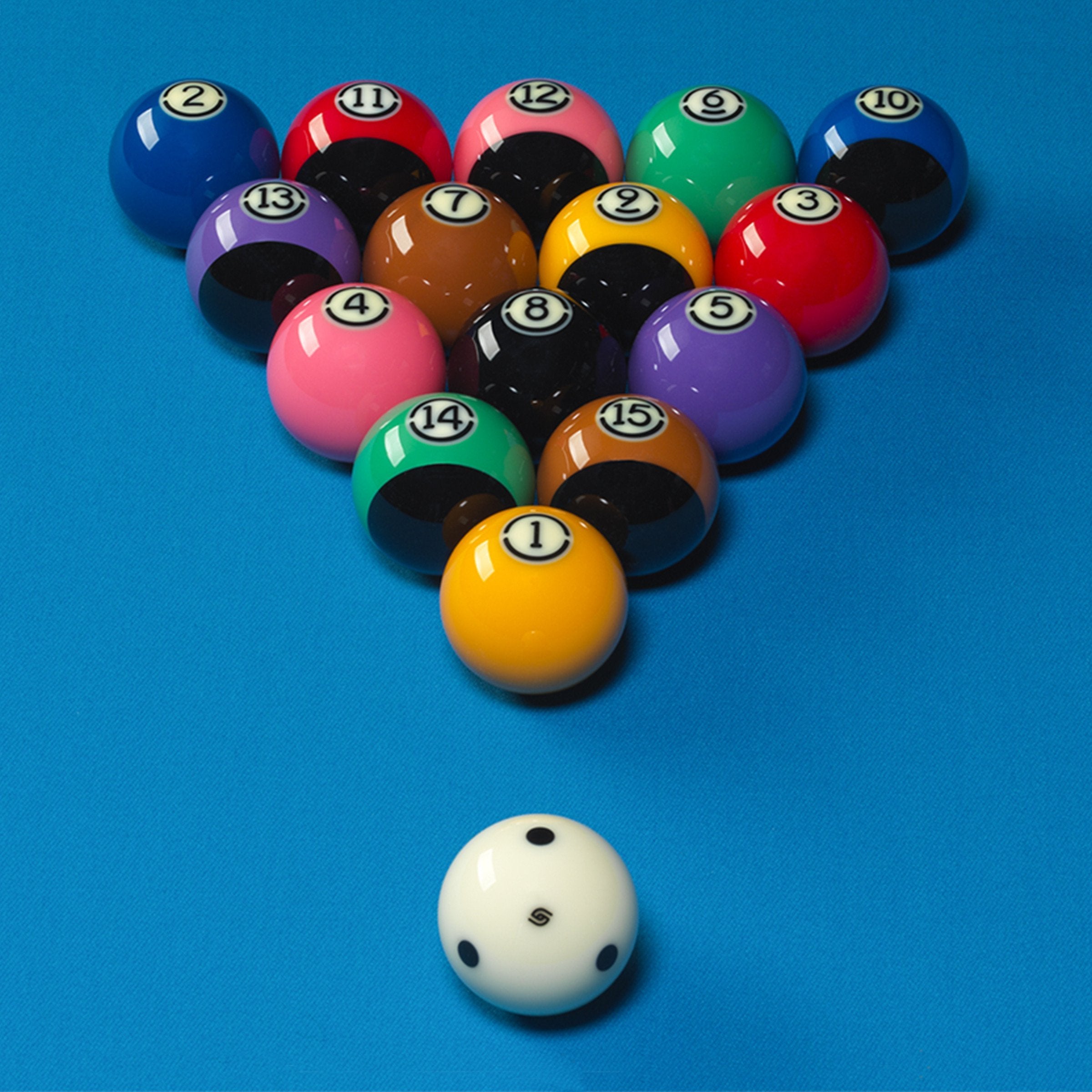 Aramith Tournament BLACK Billiard Ball Set With Duramith