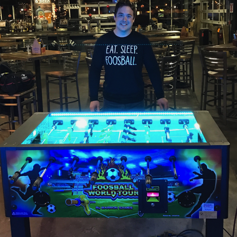 Image of Barron World Tour Coin-Op Foosball Table - Game Room Shop