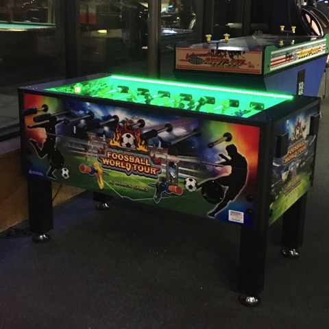 Image of Barron World Tour Coin-Op Foosball Table - Game Room Shop