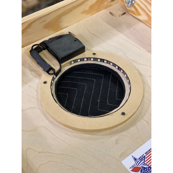 Bluetooth Multi Color Battery Operated Cornhole LED Hole Lights - Set of 2-Cornhole Accessories-WGC-Game Room Shop