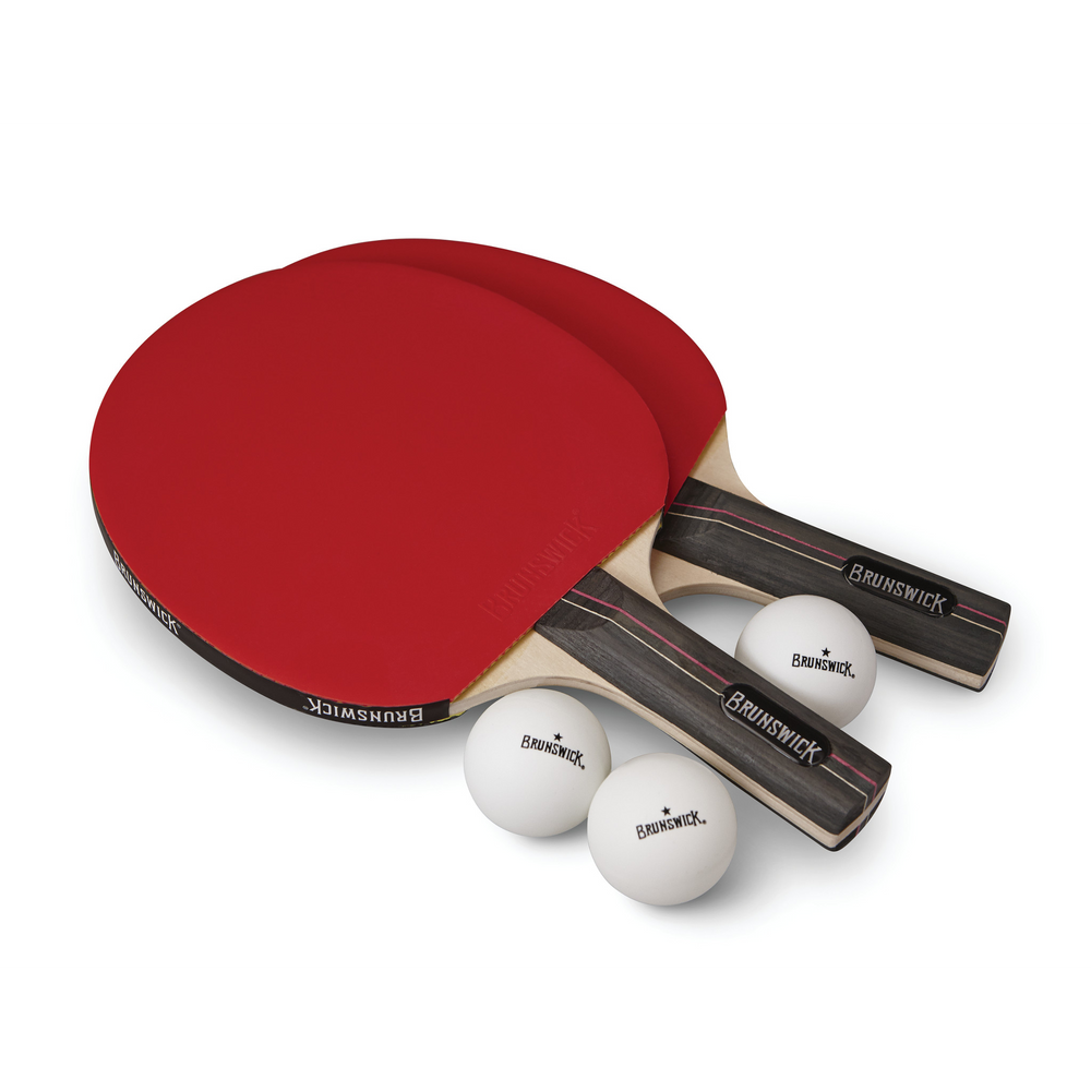 Brunswick Table Tennis 2pcs Paddle and Ball Set-Accessories-Brunswick-Game Room Shop