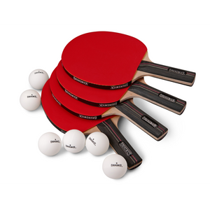 Brunswick Table Tennis 4pcs Paddle and Ball Set-Accessories-Brunswick-Game Room Shop