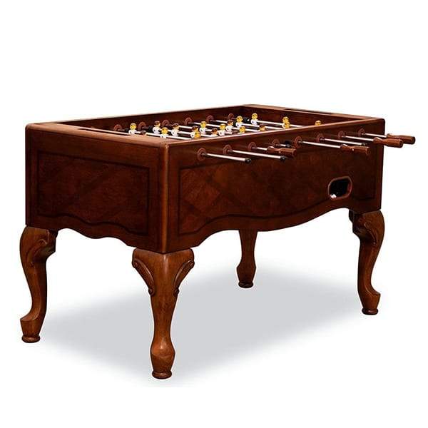 Foosball Table With Quen Ann Legs Traditional Style - Game Room Shop