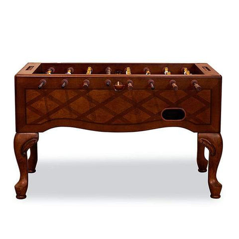 Image of Foosball Table With Quen Ann Legs Traditional Style - Game Room Shop