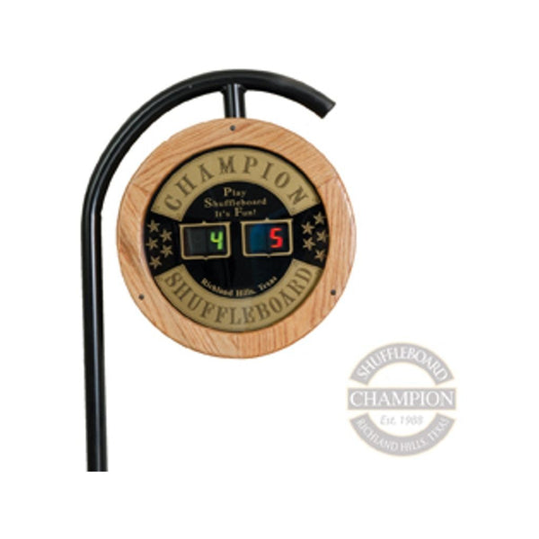 Small Wood Score Unit-Add-ons-Champion Shuffleboard-Game Room Shop