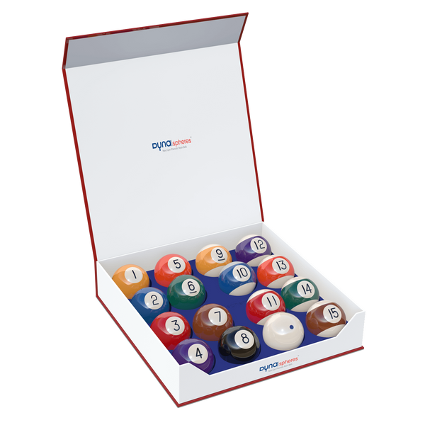Championship Billiards Dynaspheres Pool US Gold 572-Billiard Balls-Championship Billiards-Game Room Shop