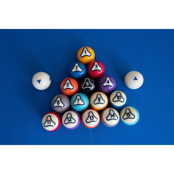 Championship Billiards Dynaspheres Pool US Platinum 572-Billiard Balls-Championship Billiards-Game Room Shop