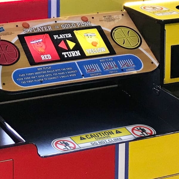 Connect 4 Hoops HD Arcade Game