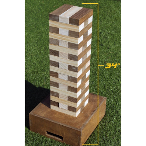 Image of Customizable Giant Tumble Tower-Giant For in a Row-WGC-Game Room Shop