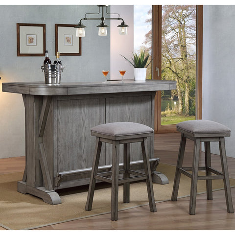 ECI Furniture Graystone Complete Bar-Bars & Cabinets-ECI Furniture-Game Room Shop