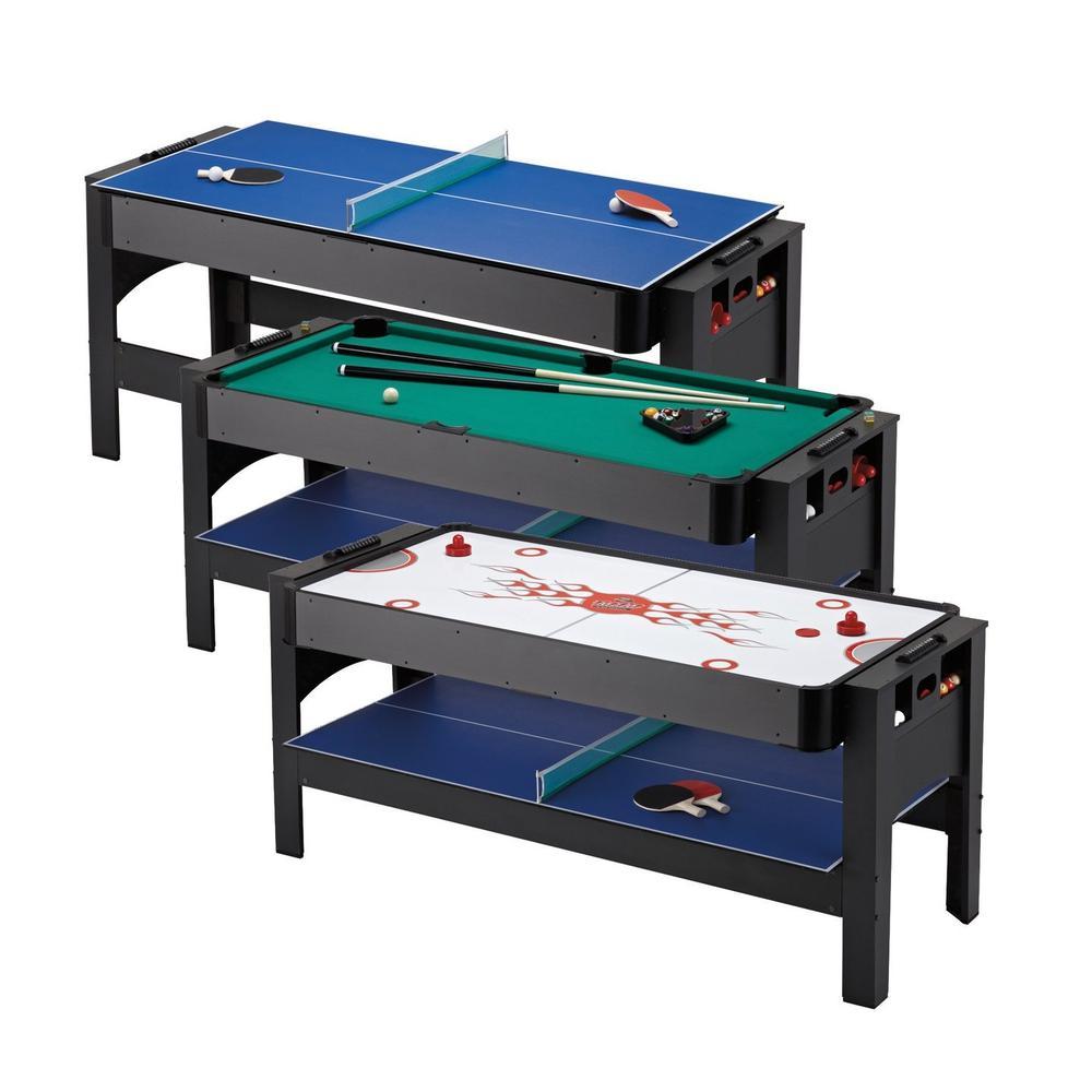 Fat Cat 3 In 1 Flip Game table - Game Room Shop
