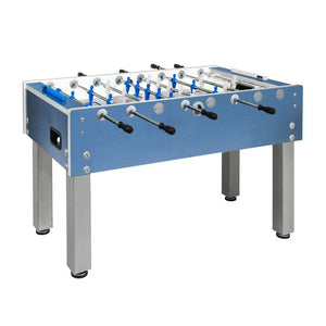 Garlando G-500 Weatherproof Outdoor Foosball Table Blue-Foosball Table-Imperial-Game Room Shop