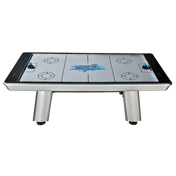 HJ Scott 8 Raptor Air Hockey Table Silver HJAR8 - Game Room Shop