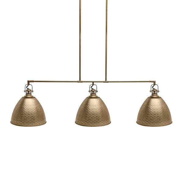 HJ Scott Industrial Hammered Metal Light - Game Room Shop