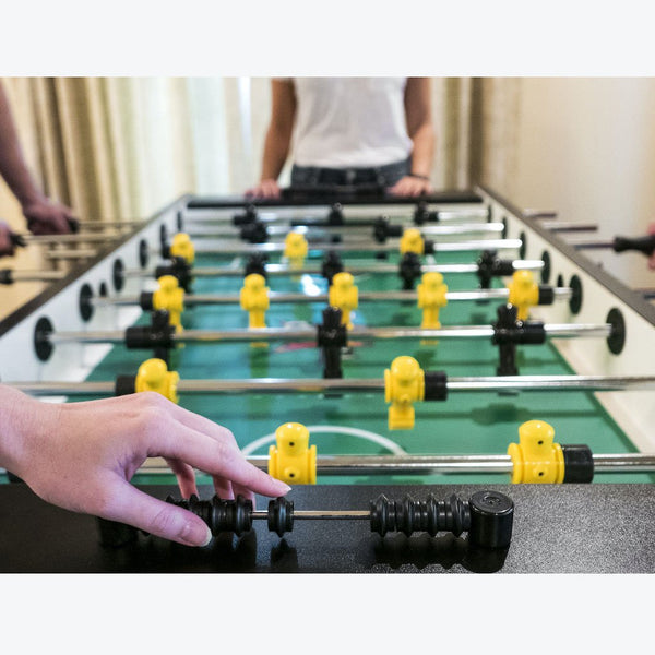 HJ Scott Velocity Pro-Am Foosball Table Black VF3000 - Game Room Shop