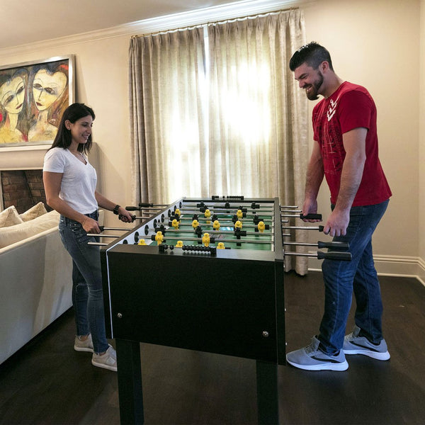 HJ Scott Velocity Pro-Am Foosball Table Black VF3000 - Game Room Shop