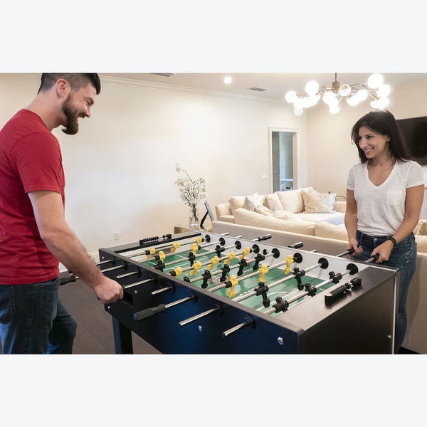 HJ Scott Velocity Pro-Am Foosball Table Black VF3000 - Game Room Shop