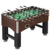 Hathaway Carmelli Primo 56-Inch Foosball Table Family Soccer Game with Wood Grain Finish Analog Scoring and Free Accessories - Game Room Shop