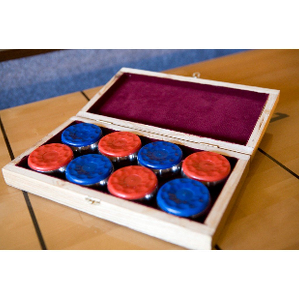 Hudson Deluxe Weights (set of 4 Red & 4 Blue) - Game Room Shop