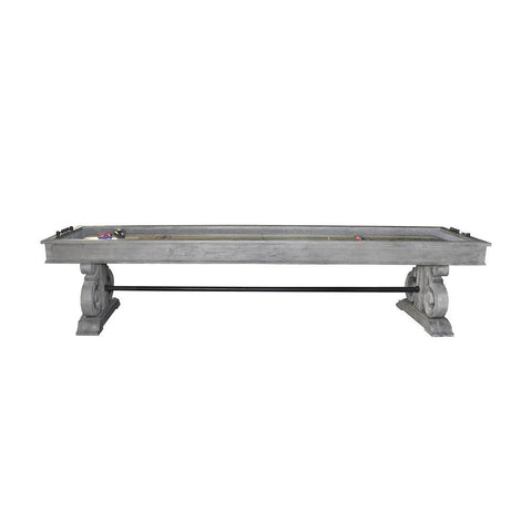 Image of Imperial Barnstable 12 Foot Shuffleboard Table in Silver Mist - Game Room Shop