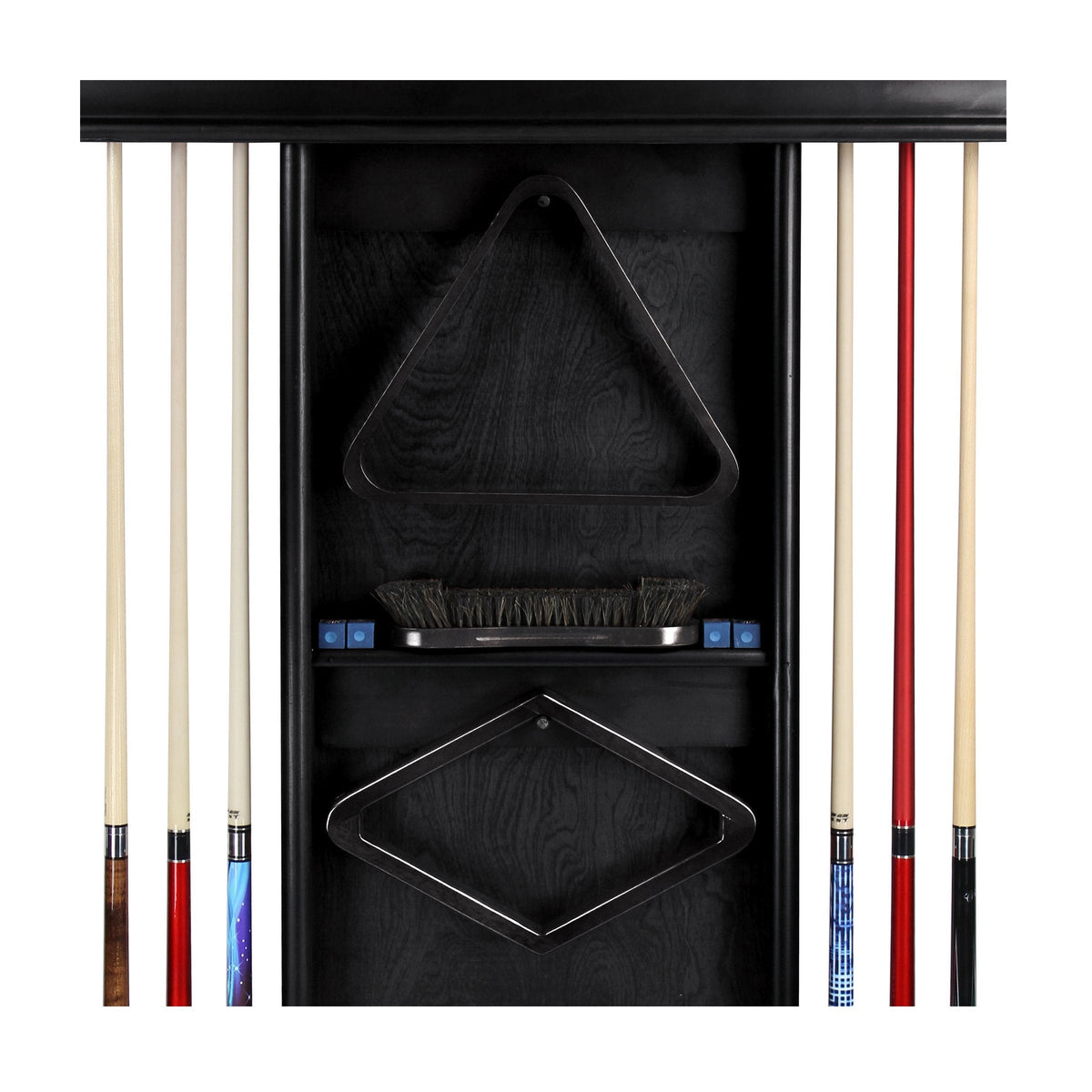 Imperial Black Deluxe Wall Rack — Game Room Shop