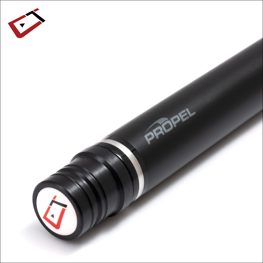 CUETEC CYNERGY PROPEL JUMP CUE BLACK-Accessories-Imperial-Game Room Shop