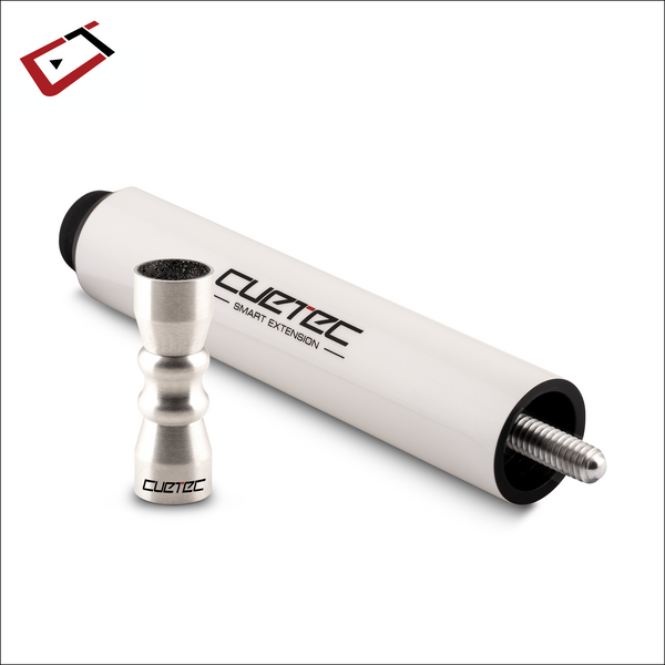 Cuetec SVB シナジー12.5 ウエイトボルト　エクステンション付き Imperial Cuetec Cynergy SVB Pearl White Cue (Dakota Edition