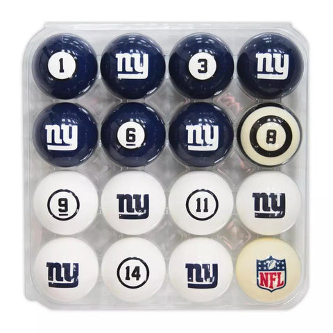 Imperial New York Giants Billiard Balls with Numbers-Billiard Balls-Imperial-Game Room Shop