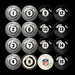 Imperial Philadephia Eagles Billiard Balls with Numbers-Billiard Balls-Imperial-Game Room Shop