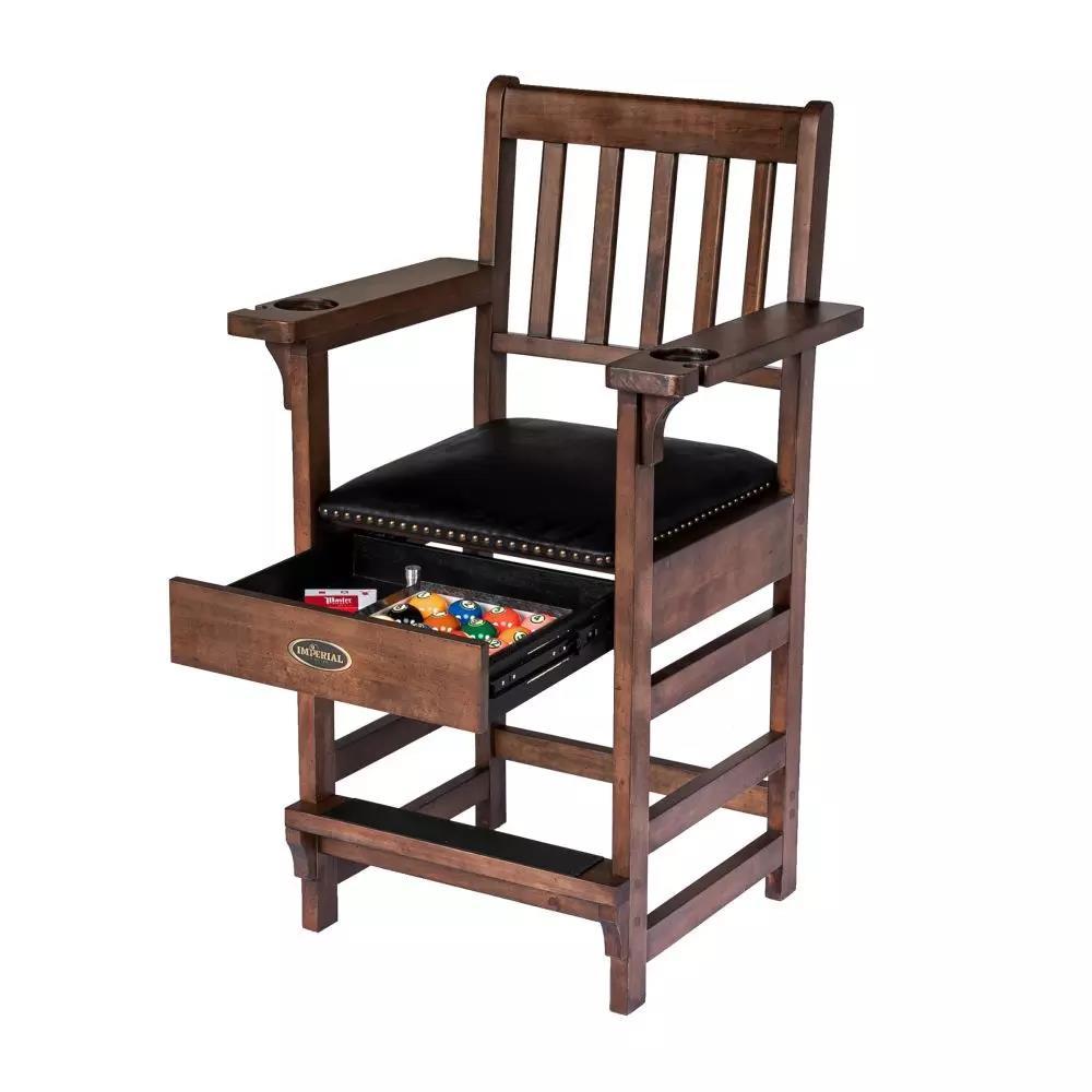 Imperial Premium Spectator Chair With Drawer Whiskey-Spectator Chair-Imperial-Game Room Shop