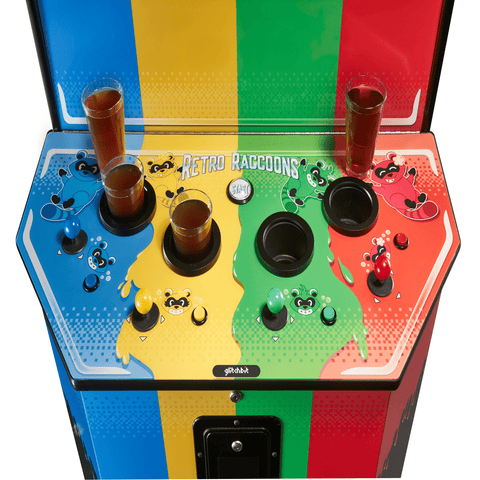 Image of Incredible Technologies Retro Racoons by Glitchbit-Video Game Arcade Cabinets-Incredible Technologies-Game Room Shop