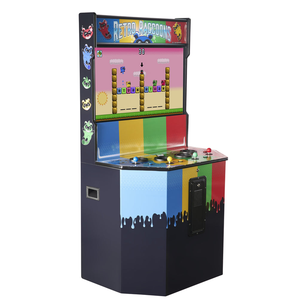 Incredible Technologies Retro Racoons by Glitchbit-Video Game Arcade Cabinets-Incredible Technologies-Game Room Shop