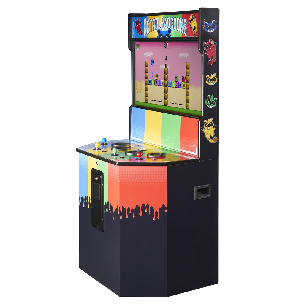 Incredible Technologies Retro Racoons by Glitchbit-Video Game Arcade Cabinets-Incredible Technologies-Game Room Shop