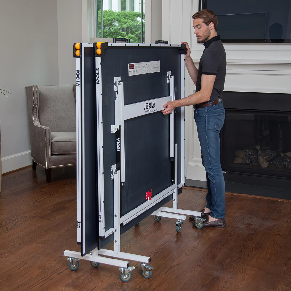 JOOLA Drive 1500 Table Tennis Table (15mm)-Table Tennis-JOOLA-Game Room Shop