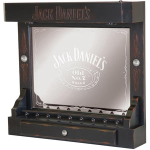 Jack Daniel's Back Bar - Tennessee Charcoal Finish JD-33400 - Game Room Shop