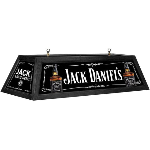 Jack Daniels Billiard Pool Table Lamp - A Warm Glow - Game Room Shop