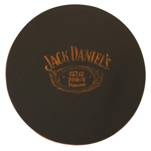 Jack Daniel's Wood Pub Table Backrest Barstool Set TN Charcoal - Game Room Shop