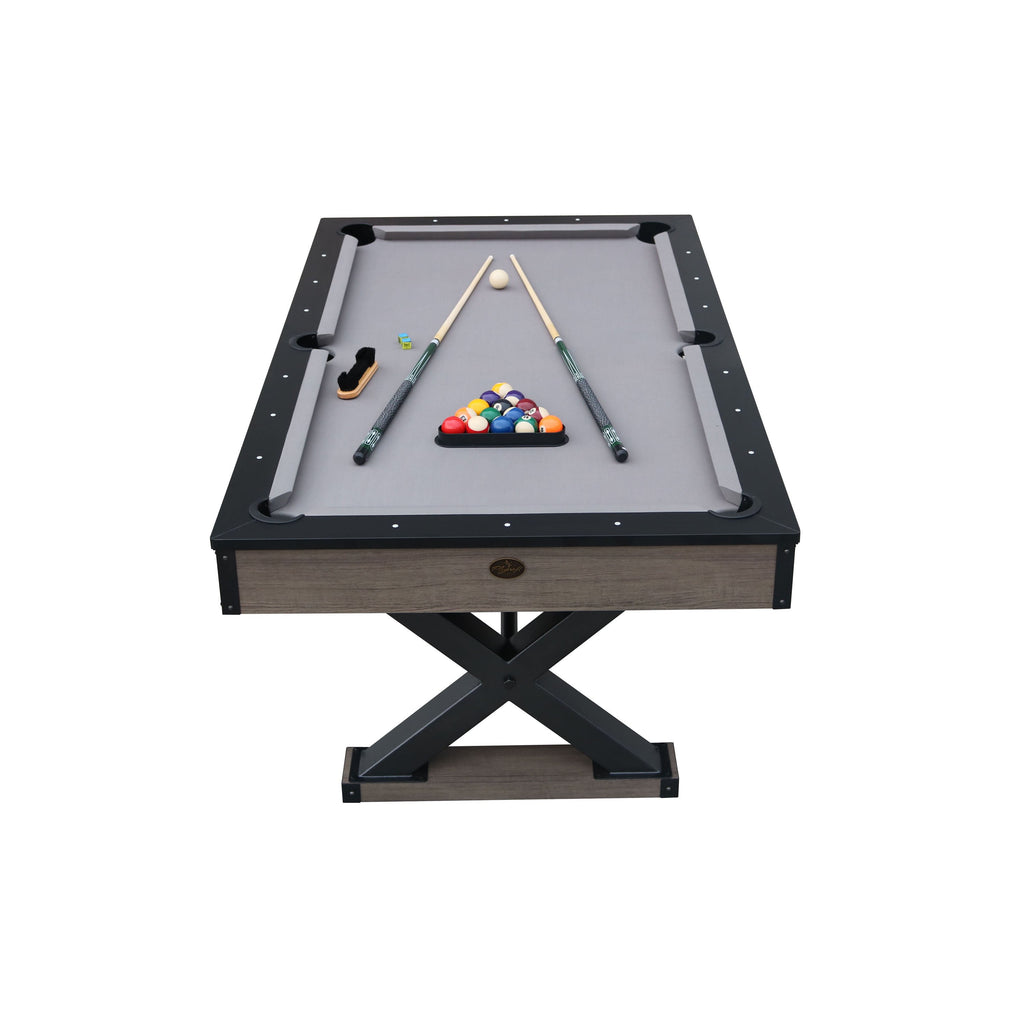 Playcraft Wolf Creek 7' Pool Table with Dining Top-Billiard Tables-Playcraft-Game Room Shop