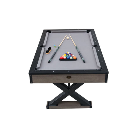 Image of Playcraft Wolf Creek 7' Pool Table with Dining Top-Billiard Tables-Playcraft-Game Room Shop