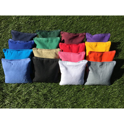 Premium Solid Color Corn Filled Cornhole Toss Bags-Cornhole Accessories-WGC-Game Room Shop