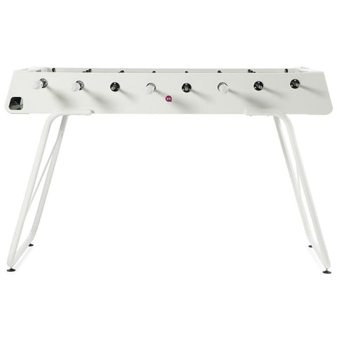 Image of RS Barcelona White Custom Outdoor Foosball Table RS#3-1 - Game Room Shop