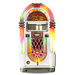Rock-Ola Bubbler CD Jukebox in Gloss White Finish-Jukeboxes-Rock-Ola-Game Room Shop