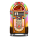 Rock-Ola Bubbler CD Jukebox in Walnut Finish-Jukeboxes-Rock-Ola-Game Room Shop